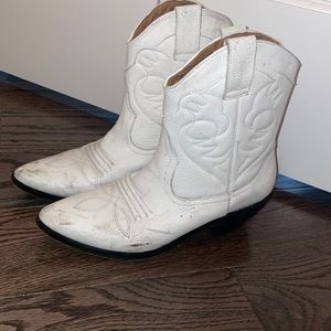 Cow girl boots Urban outfitters